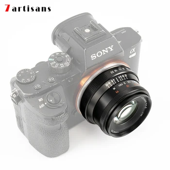 7Artisans 35mm F1.2II Objektív pre Sony E/Fuji/M43/ Canon Eos-m/Nikon Z Mount Micro-Jeden Fotoaparát A6500 A7 M100 Doprava Zadarmo