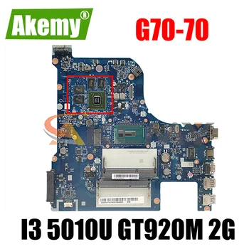 Akemy AILG1 NM-A331 základnej Dosky od spoločnosti Lenovo G70-70 Z70-80 G70-80 Notebook Doske CPU I3 5010U GT920M 2G Test
