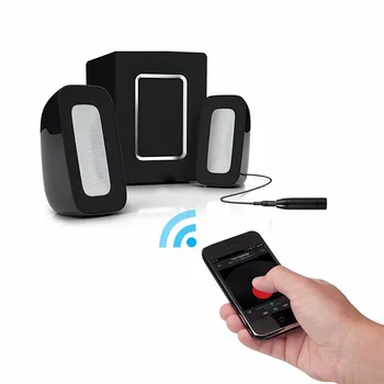 Auto Bluetooth 5.0 Prijímač 3.5 mm Aux Audio Music Wirless Adaptér Stereo Reproduktor, Podpora Bluetooth A2DP Prehrávanie Zvuku