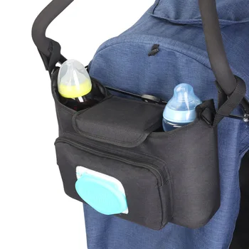 Baby Kočík Príslušenstvo Závesné Taška Maminku tašky Multifunkčné Veľká-Kapacita Oxford Handričkou Skladovanie Visí Taška