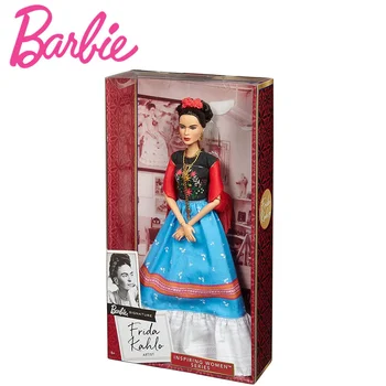 Barbie Bábika Frida Kahlo Inšpirujúce Ženy Série Letec Amelia Earhart Maliar Zberateľov Hračiek pre Dievčatá Darček k Narodeninám FJH65