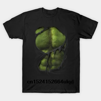 Bavlny O-Krku Potlačené Tričko Mužov Tričko Som Hulk!!! Hulk Ženy T-Shirt