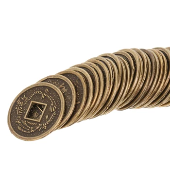 Bohatstvo/Šťastie Mince Simulácia Čínsky Medené Mince Artefaktov Nastaviť pre 50pcs 2cm