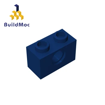 BuildMOC Montuje Častice 3700 high-tech , Tehla 1x2 s Hol Pre Stavebné Bloky Súčastí DIY Vzdelávacie darček Hračky