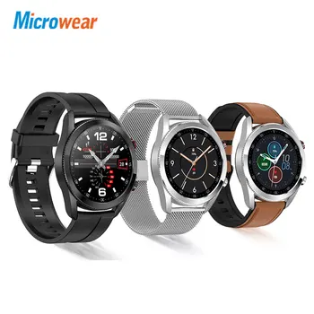 Darček Microwear L19 Smartwatch Vodotesný IP68 BT Volanie l EKG Monitor Srdcovej frekvencie Fitness Tracker VS DT95 L16 Smart Hodinky