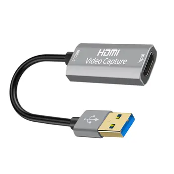 Digitalizačné Karty USB 3.0 1080P 4K HDMI Video Grabber, Záznam, Pole Pre Macbook PS4 Hry PC DVD Kamery Nahrávanie Live Streaming