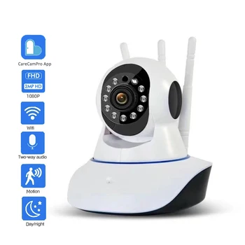 E27 Bulb Wifi Kamera PTZ HD Infračervené Nočné Videnie Dvoch Spôsob, ako Hovoriť Baby Monitor Automatické Sledovanie Ycc