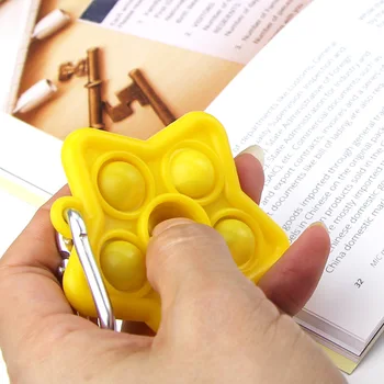 Fidget Hračky Relaxačná Úľavu Strane Push Bublina Zmyslové Squeeze Hračka Pre Deti, Dospelých Montessori