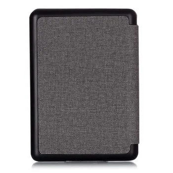 Handričkou Textúra PU Kožené Smart Case pre Amazon Kindle Paperwhite4 2018 PQ94WIF Magnetické Ochranný plášť