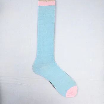 Jednoduché dot päť-špicaté hviezdy rainbow dlhé trubice mužov a žien osobnosti trend ponožky