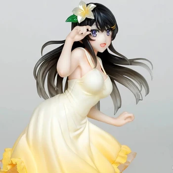 Judai 20 cm Pôvodná Taito Anime Aobuta Sakurajima Mai Letné Šaty Ver Mai Senpai PVC Akcie Obrázok Zber Model Bábiky Hračky