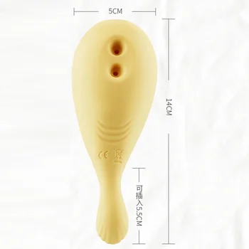 Klitorálny Bradavky Sania Vibrátor G-Spot Klitoris Nepremokavé 10 Sacie Vzory Vibrácií Stimulátor Dospelých sexuálnu Hračku pre Ženy, Páry