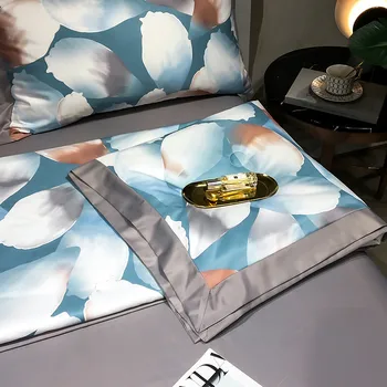 Luxusná manželská posteľ letná deka ice hodváb Periny klimatizácia cumlík prešívaný prehoz cez posteľ, na posteli deka pre Domáce Umývateľný
