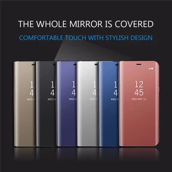 Luxusné Smart Mirror Flip Magnetické Coque Pre VIVO Y31 Case Pre VIVO Y 31 Y 51 V2036 6.58