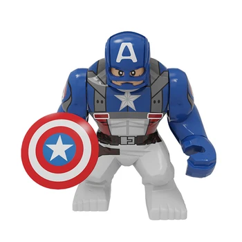 Marvel Avengers Spiderman Iron Man Hulk Thanos Jed Wolverine Super Hrdinovia Deadpool Stavebné Kamene, Tehly Údaje Hračka Dieťa Darček