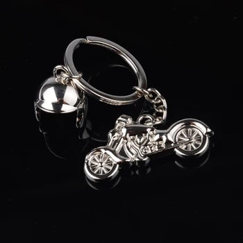 Móda Mužov Cool Motocykel Prívesok Zliatiny Keychain Auto Krúžok Na Kľúče Prívesok Na Darček