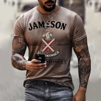 Módne Leto 3D Vytlačené pánske T-Shirt Hip-Hop Štýl Veľké Veľkosti Tričko Kríž Štýl O-Krku Krátky Rukáv Mužov Oblečenie XXS-6XL