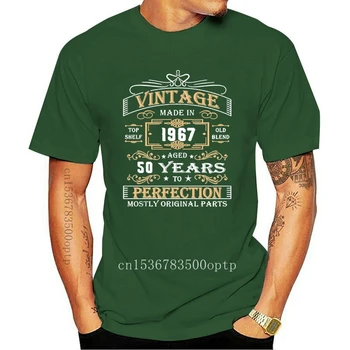 Módne t-shirts Vintage Veku 50 Rokov 1967 Dokonalosti 50. Narodeninám T-Shirt