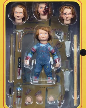 Neca Chucky Bábika Childs Play Goeden Ultieme PVC Akcie Obrázok Pohyblivé Kĺby Zberateľskú Model Hračky 10 cm