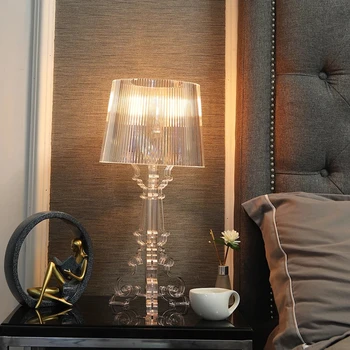 Nordic Tvorivé Obývacia Izba Ghost Tabuľka Light Designer Jednoduché Osobnosti Dizajn Posteli Stôl Barokovom Štýle Klasické Stolové Lampy