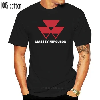 Nové Massey Ferguson pánske Čierne Tričko Veľkosti S-3XL