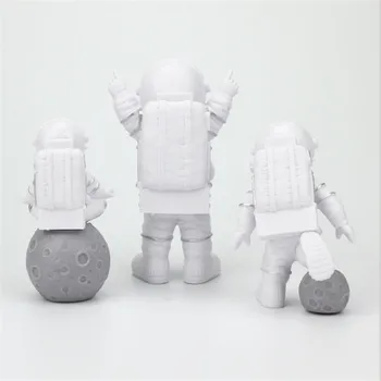 Party Dekorácie 3ks Astronaut Astronaut Narodeninovú Tortu Vňaťou Domácej Strany Piecť Tortu Výzdoba Domov Ploche Dekorácie Doll