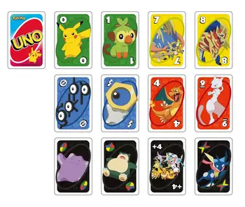Pokemon Anime Hry UNO Karty, Hry, Zábavy, Rodinné Zábavné Darčeka Hracie Karty Deti UNO Zbieranie Kariet Hry Hračky