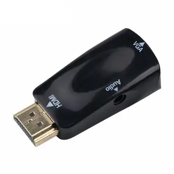 Pomer mužov a Žien kompatibilný s HDMI VGA HD 1080P Audio Kábel usb Prevodník Pre PC, Notebook, TV Box obrazovky Počítača, Projektora