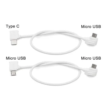 Pre DJI MAVIC Mini Diaľkové ovládanie Kábel na Prenos Údajov Kábel Príslušenstvo Regulátora Kábel pre Android alebo Typu C