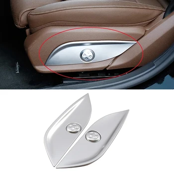 Pre Mercedes Benz E C GLC W212 W213 W205 X253-2017 Auto Štýl Interiéru Prerobit Sedadla Nastavte Prepínač Tlačidlo Krytu Panel Výbava