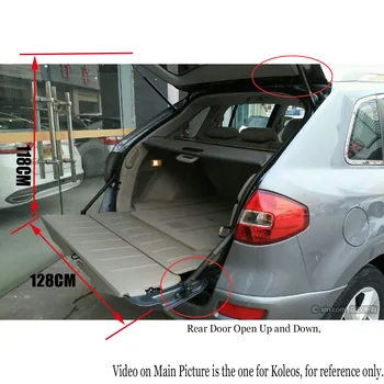 Pre Renault Koleos Samostatne jazdy cestovanie autom strechu, zadné stan, typ rozšírenia (mini auto, oblečenie), jednoduché a prenosné