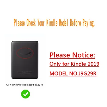 Prípad pre Kindle Mládeže Edition 2019 e-Book Reader Flip Wake&Spánku Inteligentný Kryt pre Model J9G29R