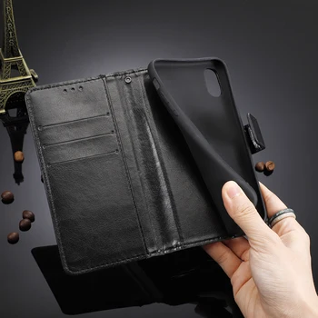 Prípad pre POCO M3 Premium Kožené Peňaženky, Kožené Flip Cover Pre Xiao Poco M3