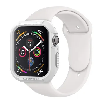 Robustný Brnenie hodinky puzdro pre Apple Hodinky série 6 SE 5 4 iwatch kapela 44 mm 40 mm Variácie Shockproof Ochranný kryt, Príslušenstvo