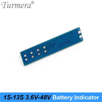Turmera 1S 4.2 V 4S 16.8 V 10S 36V 13S 48V Kapacita Displeja Modul Batérie Indikátor pre Skrutkovač a Elektrický Bicykel