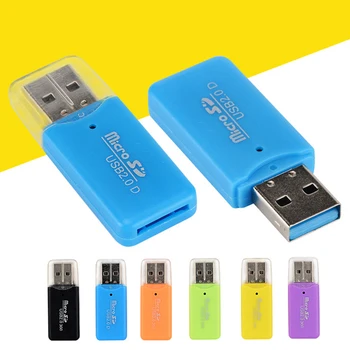 USB Adaptér Mini Čítačka Pamäťových Kariet High Speed USB 2.0 Rozhranie Pre Micro SD Pre PC a Periférnych zariadení Vysokej Rýchlosti Kariet