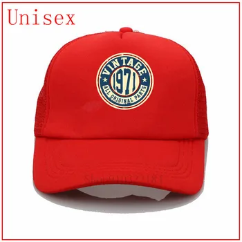 Vintage Retro 1971 najpredávanejšie 2021 čiapky pre mužov letné čiapky pre ženy sun shield clonu klobúk spp pre ženy golfový klobúk vlastné čiapky