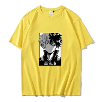 Vysoká Kvalita Janpanese Anime Harajuku T-Shirt Muži Ženy Cosplay, Môj Hrdina Akademickej Obce Shoto Todoroki Anime Bežné Tlač Topy