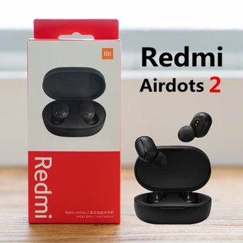 Xiao Redmi Airdots 2 Xiao S V Uchu Bluetooth 5.0 Slúchadlá Mi Pravda Bezdrôtové Slúchadlá S Mikrofónom Redukcia Šumu Slúchadlá