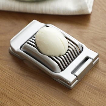 Zliatina hliníka Vajcia Fréza Kuchyňa Multi-funkčné Zachovalé Vajíčko Splitter a Slicer Nástroj