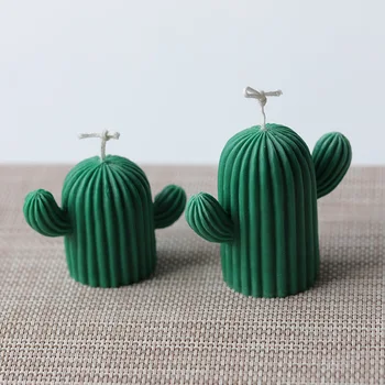 1 Ks Roztomilý Kaktus Sviečka Plesní, Silikónové Formy Aromaterapia Omietky Formy Ručné Remeslá Formy Diy Domáce Dekorácie, Darčeky