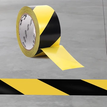 1 Role Pásky Výstražné Pásky Roll Lepidlo Označenie Bariéru Bezpečnosti Poschodí Ce Označovanie Značenie