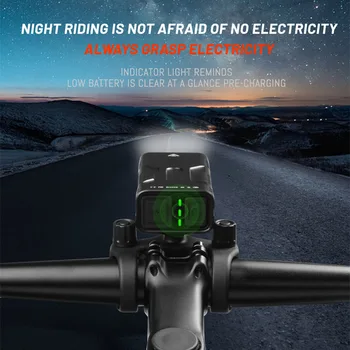 10000mAh Svetlo na Bicykel USB Nabíjateľné 1600 Lúmenov Požičovňa Svetlometu T6 LED Ultra-Svetlý Baterka Predné Lampy Späť Zadné Svetlo