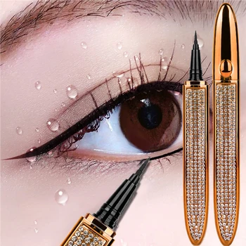 10pcs Magic samolepiace Tekuté Očné Ceruzky, Lepidlo zdarma-Magnetické-zadarmo na Mihalnice Nepremokavé Eye Liner Pen make-up, Kozmetické