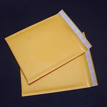 1PCS 16x22cm Kraft Papier Bublinkové Obálky, Tašky Odosielateľov Čalúnená nepremokavé Prepravná Taška Obálky Papier Poštových Tašiek