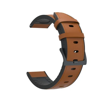 20 22 mm Kožené Watchband na Realme Hodinky S Smart Hodinky Remienok Šport Náramok Nahradenie Kapela na Realme Hodinky, Náramok correa