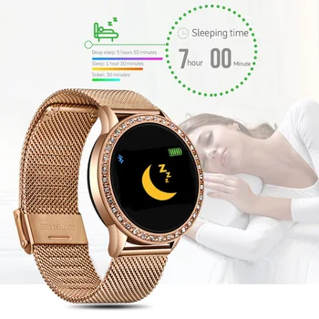 2020 Nové Inteligentné Hodinky Ženy, Mužov, Tepová frekvencia, Krvný Tlak Športové viacúčelové Hodinky fitness tracker Módne smartwatch+Box