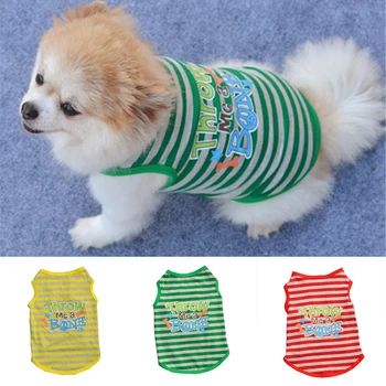 2021 Letné Móda, Psie T-shirt Pre Malých Psov, Oblečenie Roztomilé domáce zvieratá, Priedušná Pet Oblečenie Mačka Vesta Psa Kostým Príslušenstvo