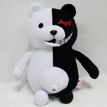 2021Dangan Ronpa Super Danganronpa 2 Monokuma Black & White Bear Plyšové Hračky Mäkké Plyšové zvieratko Bábiky Narodeniny Darček pre Deti
