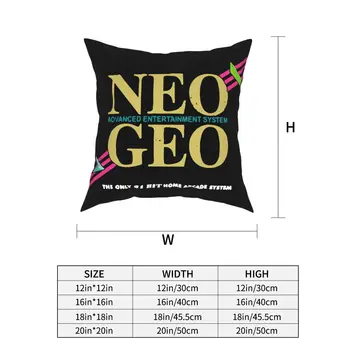 AES obliečka na Vankúš Vytlačené Polyester Vankúš Dekoratívne Neo Geo Snk Vankúš na Pokrytie Domácej Zips 18